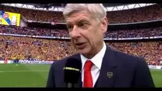 arsene wenger post match fa cup final