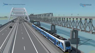 New unified rail and road bridge on the Danube River as important part of Danube-Aegean Sea Motorway