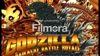 Godzilla Daikaiju Battle Royale Gameplay (2 player battle)