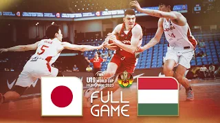 Japan v Hungary | Full Basketball Game | FIBA U19 Basketball World Cup 2023