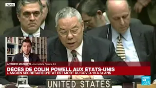 Colin Powell, brillant officier militaire hanté par la guerre en Irak • FRANCE 24