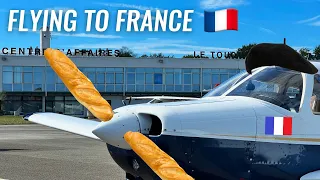 Flying to France for Lunch! Crossing the English Channel in a PA28