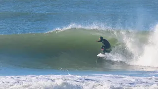 FUN WAVES WITH ONLY THREE GUYS OUT!!! WA STATE SURFING PNW WAVES