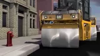 Cat® B-Series Tandem Vibratory Rollers