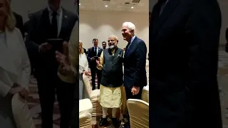 Here is what happened when PM MODI met Senator Senator John Cornyn