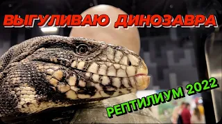 REPTILIUM 2022 / РЕПТИЛИУМ МОСКВА. ВЫГУЛИВАЮ ДИНОЗАВРА !!! САМЫЕ БОЛЬШИЕ ЗМЕИ.  EkzoMania