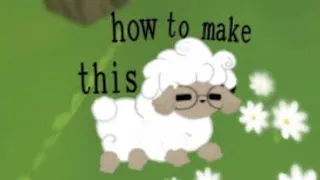 • How to make a little sheep • / Gacha Online tutorial / Roblox