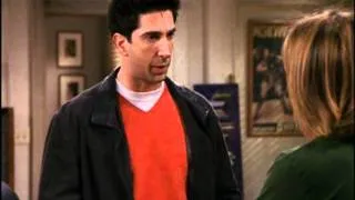 Friends Moments - Ross is not happy with Rachel teaching Ben pranks