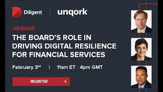 Diligent Webinar: The Board's Role in Driving Digital Resilience