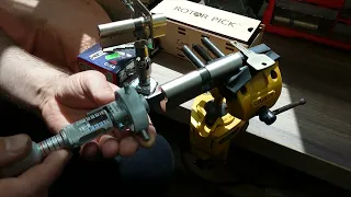 Manual locksmith tools for Cisa RS3  Rotor pick - medvejatnik