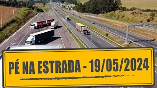 Novos Caminhões a gás e novo ponto de apoio no trecho