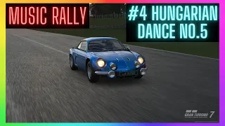 Music Rally 4 - Hungarian Dance no.5 - Complete Gold Guild And Playthrough - Gran Turismo 7