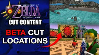 Cut and Altered Maps of Majora's Mask | Zelda Cut Content