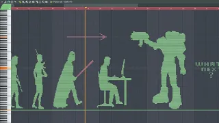 How Evolution of Weapons Sounds Like - MIDI Art