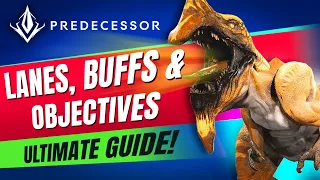 Objectives & Buffs PREDECESSOR Map Guide Infographic | Locations, Stats & Spawn Times