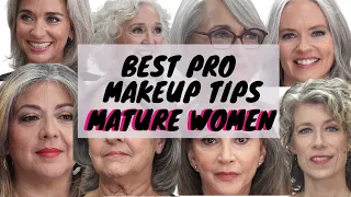 Best Pro Makeup Tips For Mature Women 🏆 Fierce Aging with Nikol Johnson [Special Recap Episode]
