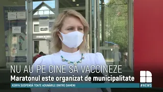 Nu au pe cine să vaccineze. Puțini profesori au venit la maraton să se imunizeze împotriva COVID-19