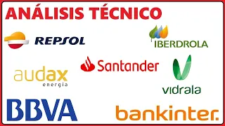 [Análisis Técnico] 16/2 REPSOL, IBERDROLA, SANTANDER, BBVA, BANKINTER, AUDAX, VIDRALA