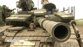 У зоні відведення  озброєння відбулися навчання танкістів