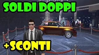 TANTI SOLDI DOPPI E SCONTI - AGGIORNAMENTO SETTIMANALE DLC GTA 5 ONLINE ITA