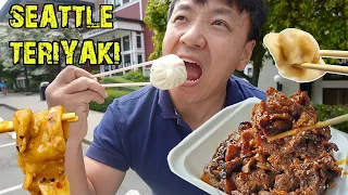 TERIYAKI, BEST Soup Dumplings & THICK NOODLES in Seattle