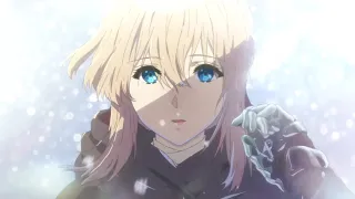 Violet Evergarden CM #2 in 60FPS (DainApp)