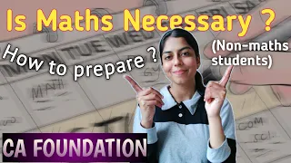 My Maths Strategy for CA Foundation| Is Maths Necessary for CA Foundation?