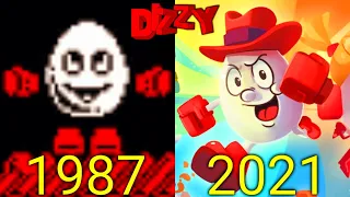 Evolution Of Dizzy Games 1987-2021