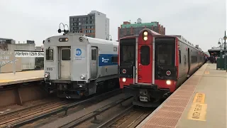 Metro-North & Amtrak AM Peak Rush Hour Services @ Harlem-125th Street (5/29/18)