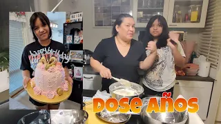 DOSE AÑOS NA SYA | PAG GAWA NG MASARAP NA CAKE 🎂