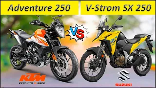 Suzuki V-Strom SX 250 vs KTM 250 Adventure: Which bike should you buy..🤔 Comparison Two Bike✍