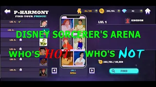 Disney Sorcerer's Arena - Who's Hot & Who's Not | New Spell and Dating App?