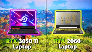 RTX 3050 Ti Laptop vs RTX 2060 Laptop Game Benchmarks | Test in 8 Games |