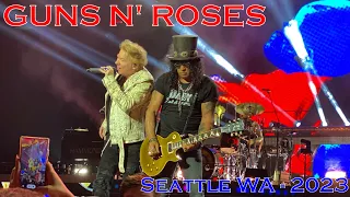 #301 GUNS N' ROSES - Sweet Child O' Mine | Live concert at Climate Pledge Arena Seattle, WA - 2023