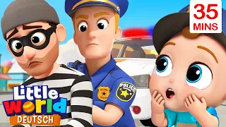 Mein Freund, der Polizist | Kinderlieder für Kleinkinder | Little World Deutsch