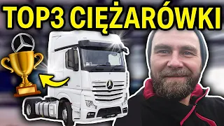 3 NAJLEPSZE SAMOCHODY CIĘŻAROWE