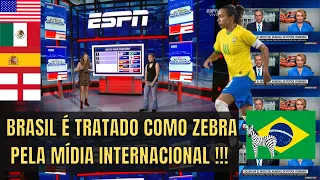 Copa Do Mundo Feminina, Mídia Internacional Não Acredita Na Seleção Brasileira #Brasil #panamá