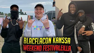 Blacflacon eka festarikeikka & tapaaminen Stormzyn kanssa | Weekend Festival 2022 VLOG (Päivät 2&3)