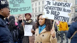 Sara led the Windrush Scandal protest in central London - Londoner #295