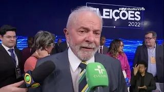 Confira a fala de Luiz Inácio Lula da Silva após o primeiro debate presidencial do segundo turno