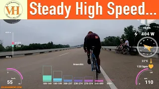 Cycling with Steady Effort   April 20, 2024