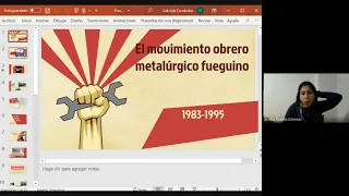 Charla Conformación del movimiento obrero metalúrgico fueguino (1982 - 1995)