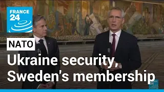 NATO presses Turkey to approve Sweden's membership, eyes Ukraine security plan • FRANCE 24 English
