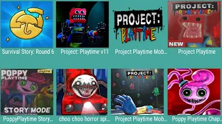 Survival Story: Round 6,Project Playtime,Project Playtime Mobile,Project Playtime,Poppy Story Mod,
