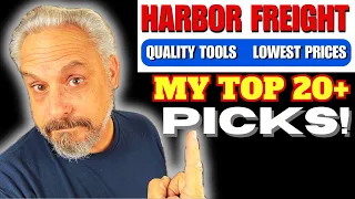 20+ Harbor  Freight Tools I Recommend For Your DIY Shop!