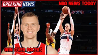 NBA NEWS TODAY | PORZINGIS KEYS WIN OVER PACERS IN WIZARDS DEBUT