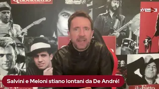 Salvini e Meloni stiano lontani da De André!