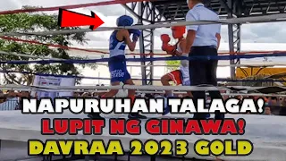 DAVRAA 2023 BOXING FIGHTING FOR GOLD 44KG-46KG | RAMOS DIGOS CITY VS AMAYA DVO DEL NORTE BAKBAKAN NA