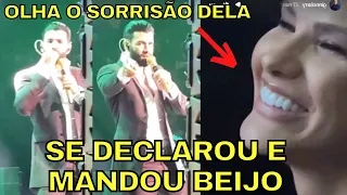 Gusttavo Lima SE DECLARA E MANDA BEIJO para Andressa Suita em Show de Portugal e agita a web. Veja!