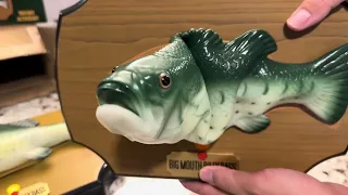 2023 Big mouth Billy bass unboxing and review